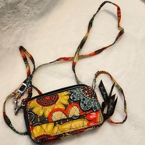 Vera Bradley Flower Shower Iconic RFID all-in-one crossbody